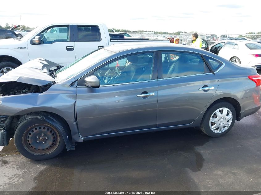 2016 Nissan Sentra Sv VIN: 3N1AB7AP6GL679193 Lot: 43446491