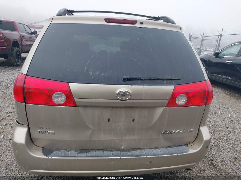 2006 Toyota Sienna Le VIN: 5TDZA23C86S451723 Lot: 43446516