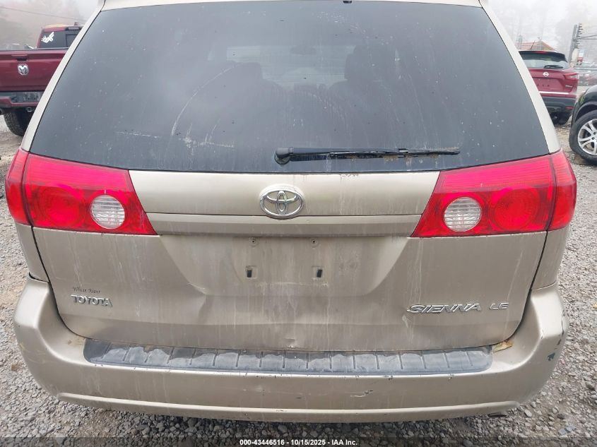 2006 Toyota Sienna Le VIN: 5TDZA23C86S451723 Lot: 43446516