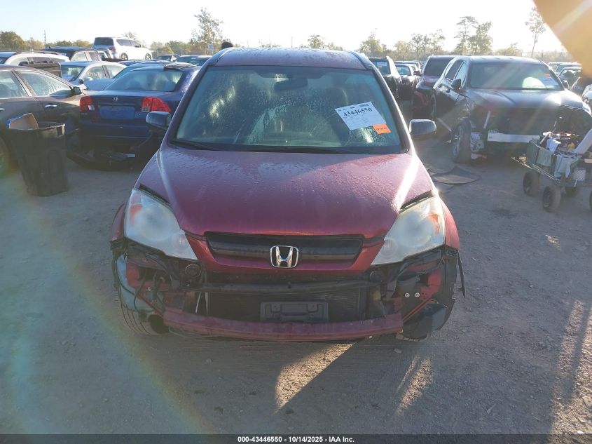 2007 Honda Cr-V Lx VIN: 5J6RE38367L000449 Lot: 43446550