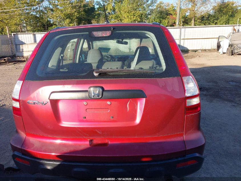 2007 Honda Cr-V Lx VIN: 5J6RE38367L000449 Lot: 43446550