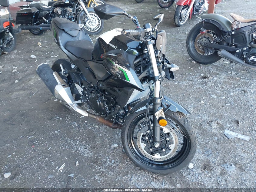 ML5ERGE12SDA60621 2025 Kawasaki Er500 auction photo 1