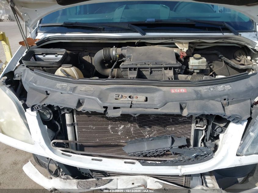 2010 Mercedes-Benz Sprinter Van 2500 High Roof VIN: WD3PE8CCXA5483385 Lot: 43446609