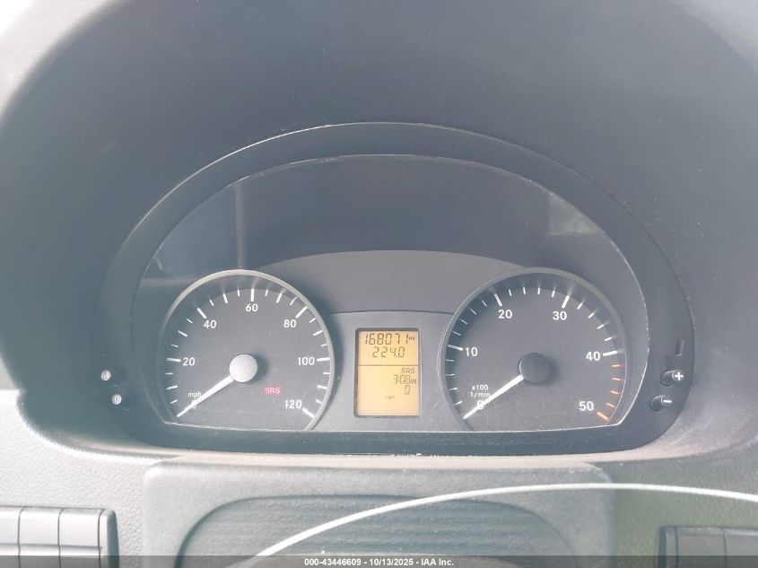 2010 Mercedes-Benz Sprinter Van 2500 High Roof VIN: WD3PE8CCXA5483385 Lot: 43446609