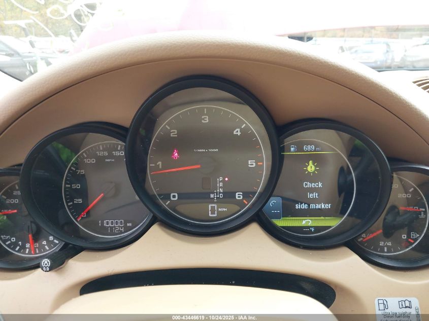 2014 Porsche Cayenne Diesel VIN: WP1AF2A2XELA39455 Lot: 43446619