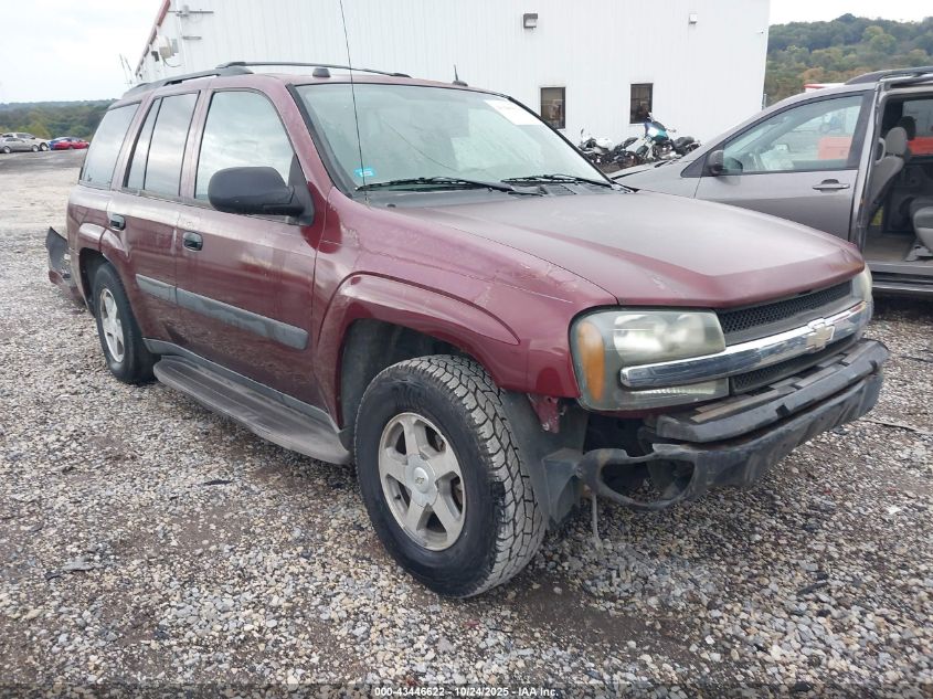 CHEVROLET TRAILBLAZER 2005. Lot# 43446622. VIN 1GNDS13S152294574. Photo 1