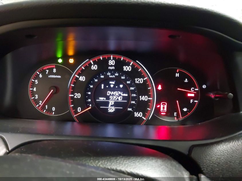 2016 Honda Accord Sport VIN: 1HGCR2F57GA199426 Lot: 43446686