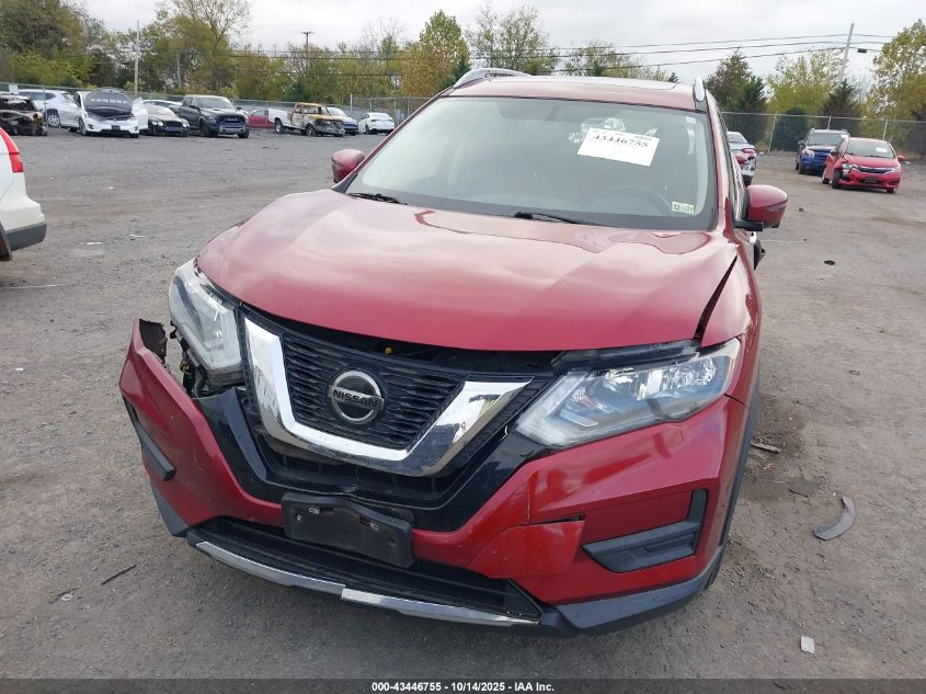 2018 Nissan Rogue Sv VIN: 5N1AT2MT0JC760212 Lot: 43446755
