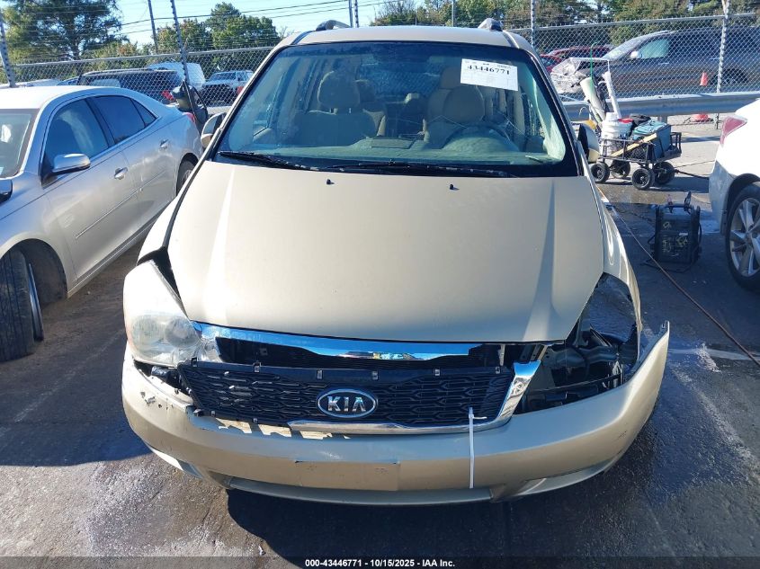 2011 Kia Sedona Lx VIN: KNDMG4C76B6375498 Lot: 43446771