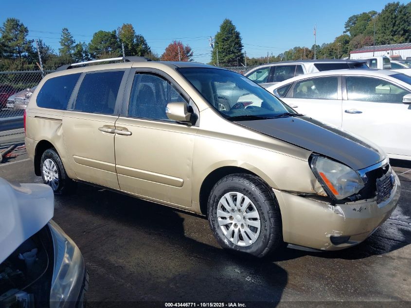 2011 Kia Sedona Lx VIN: KNDMG4C76B6375498 Lot: 43446771