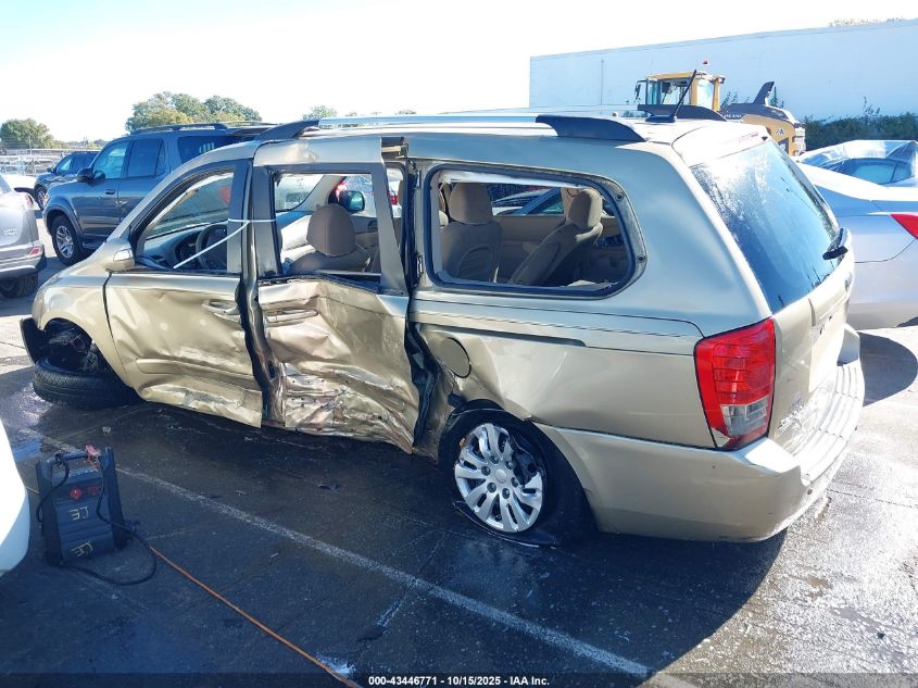 2011 Kia Sedona Lx VIN: KNDMG4C76B6375498 Lot: 43446771