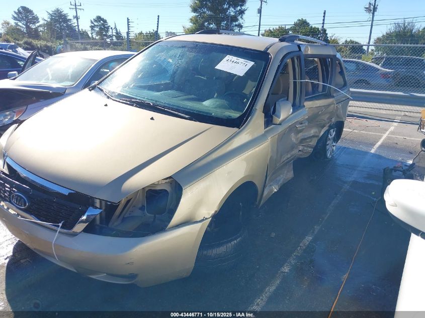 2011 Kia Sedona Lx VIN: KNDMG4C76B6375498 Lot: 43446771