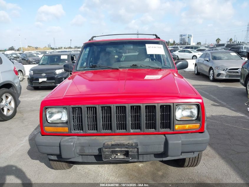 1998 Jeep Cherokee Classic/Sport VIN: 1J4FT68S0WL258501 Lot: 43446788