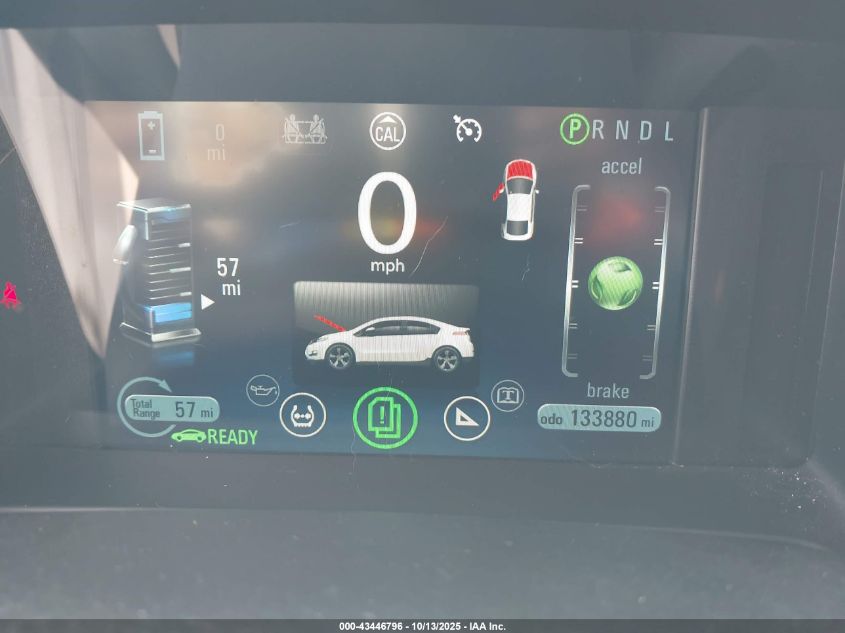 2014 Chevrolet Volt VIN: 1G1RE6E41EU165135 Lot: 43446796