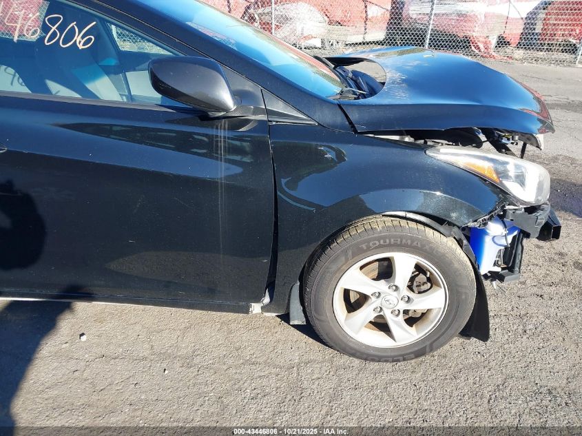 2014 Hyundai Elantra Se VIN: KMHDH4AE8EU220901 Lot: 43446806