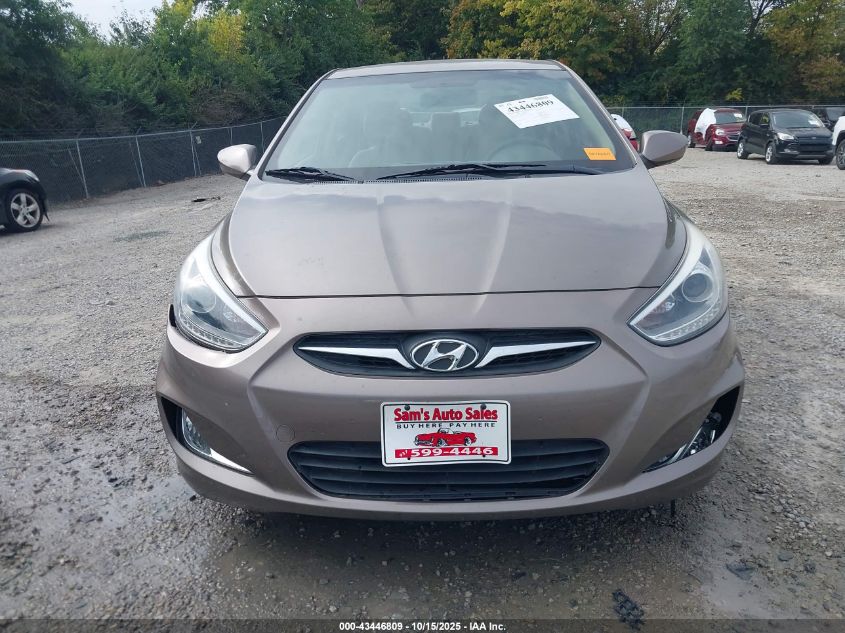 2014 Hyundai Accent Gls VIN: KMHCU4AE9EU717740 Lot: 43446809
