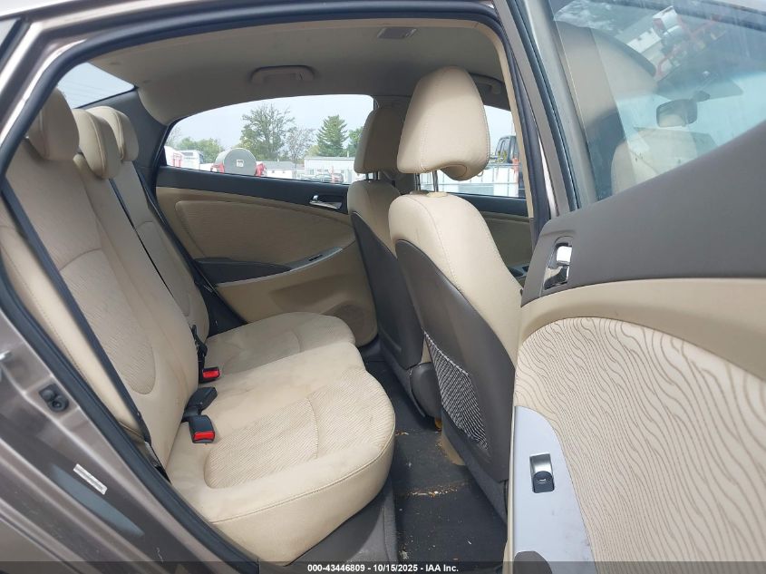 2014 Hyundai Accent Gls VIN: KMHCU4AE9EU717740 Lot: 43446809