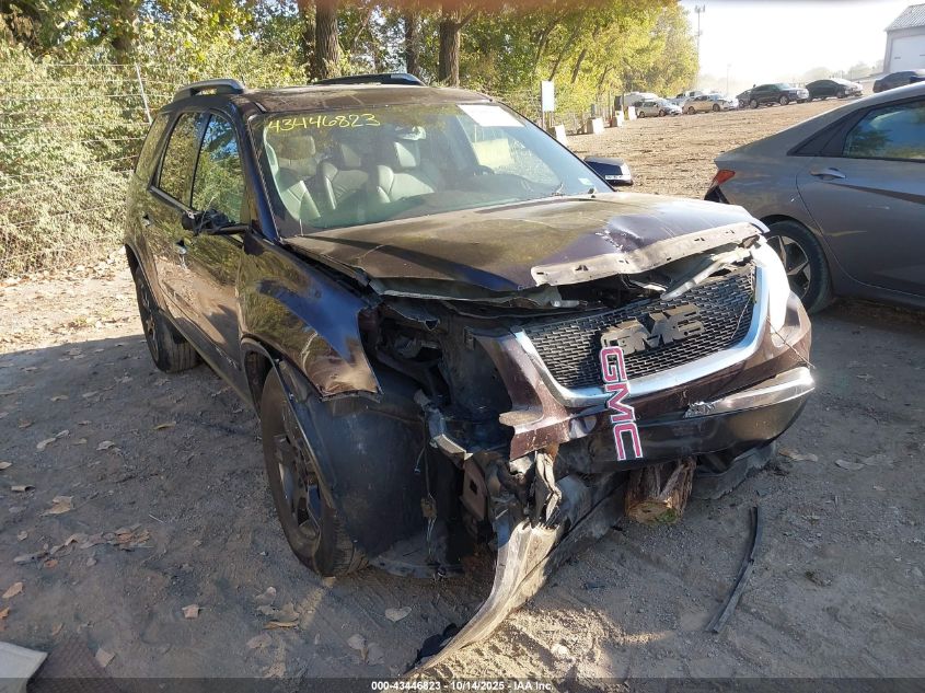 2008 GMC Acadia Slt-2 VIN: 1GKER33728J133326 Lot: 43446823