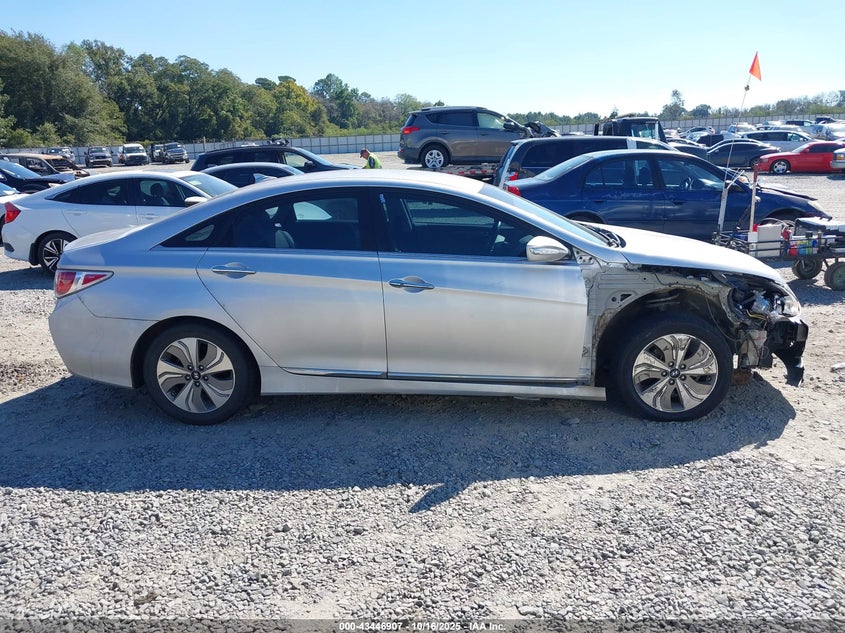 2013 HYUNDAI SONATA HYBRID LIMITED KMHEC4A43DA085420