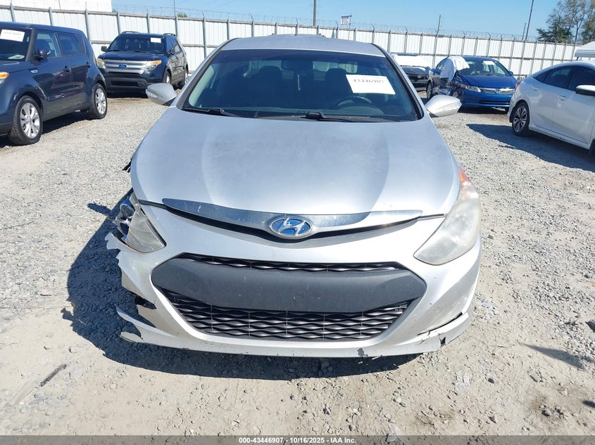 2013 HYUNDAI SONATA HYBRID LIMITED KMHEC4A43DA085420