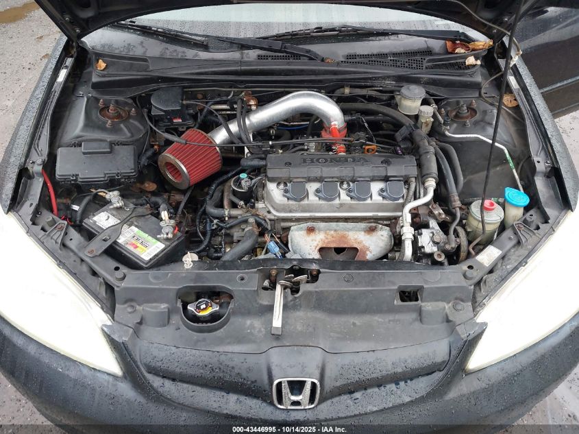 2005 Honda Civic Lx VIN: 2HGES15665H571399 Lot: 43446995