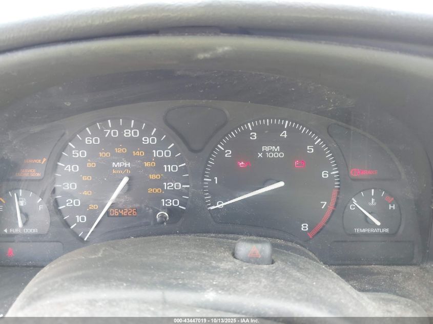 2000 Saturn Sl2 VIN: 1G8ZK5273YZ233882 Lot: 43447019