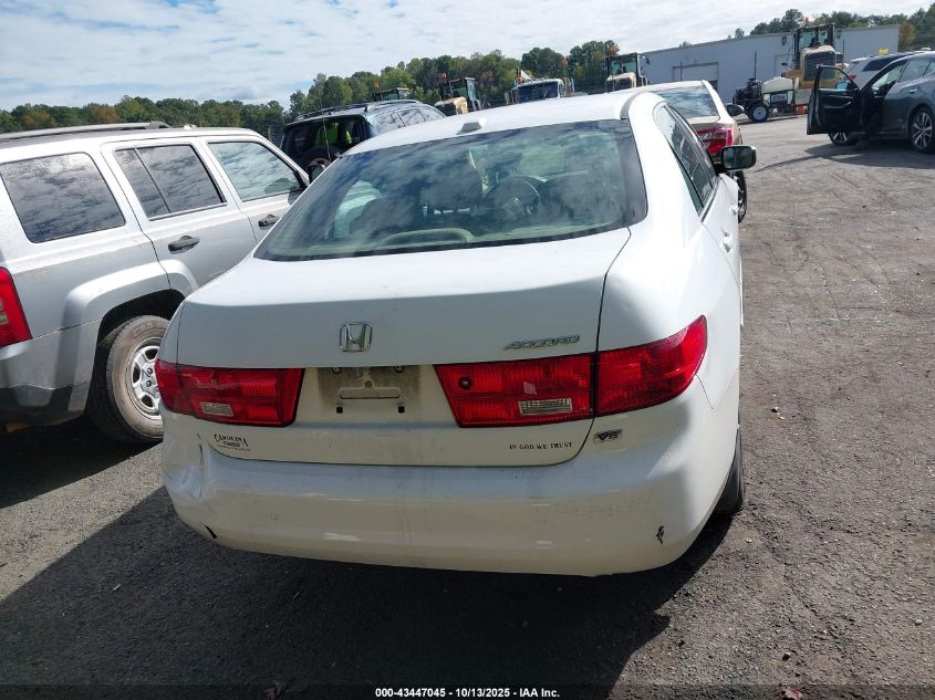 2005 Honda Accord 3.0 Ex VIN: 1HGCM66595A012920 Lot: 43447045