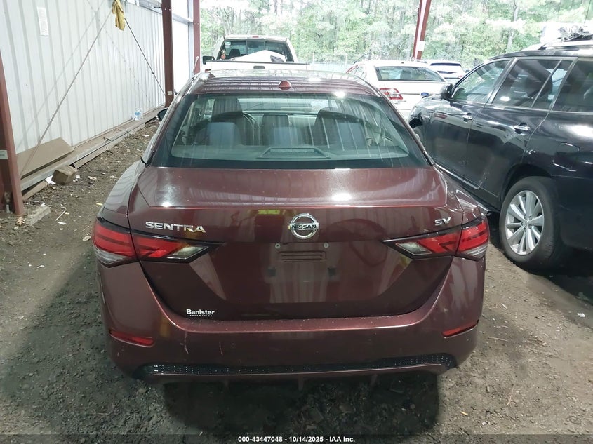 VIN 3N1AB8CV4MY268147 2021 NISSAN SENTRA SV XTRONIC CVT