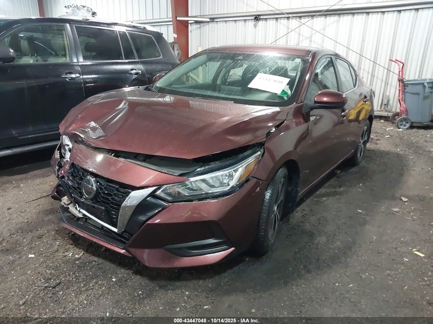 3N1AB8CV4MY268147 2021 NISSAN SENTRA photo no. 2