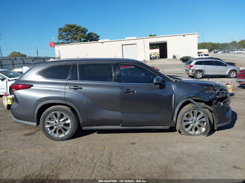 2020 Toyota Highlander Limited VIN: 5TDYZRAH8LS018040 Lot: 43447058