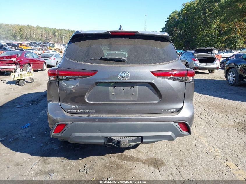 2020 Toyota Highlander Limited VIN: 5TDYZRAH8LS018040 Lot: 43447058