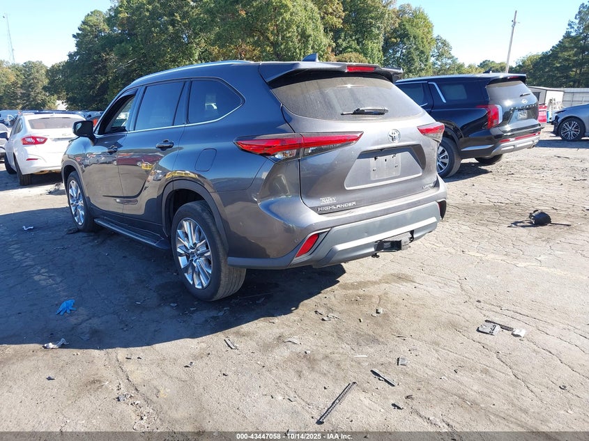 VIN 5TDYZRAH8LS018040 2020 TOYOTA HIGHLANDER LIMITED