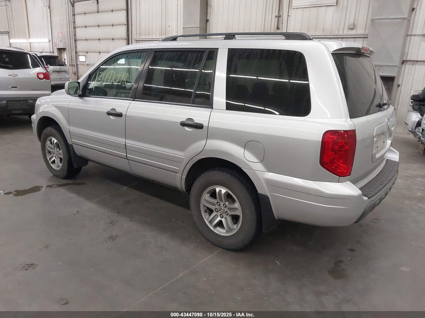 2HKYF18565H562373 2005 HONDA PILOT photo no. 3