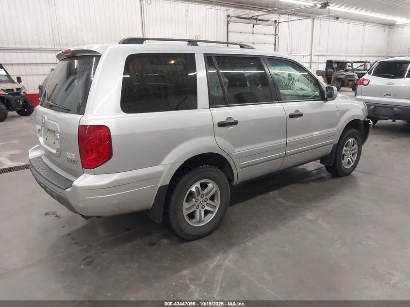 2HKYF18565H562373 2005 HONDA PILOT photo no. 4