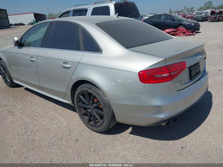 Vin: wauefafl0ea043117, lot: 43941993, audi a4 2.0t premium 20143