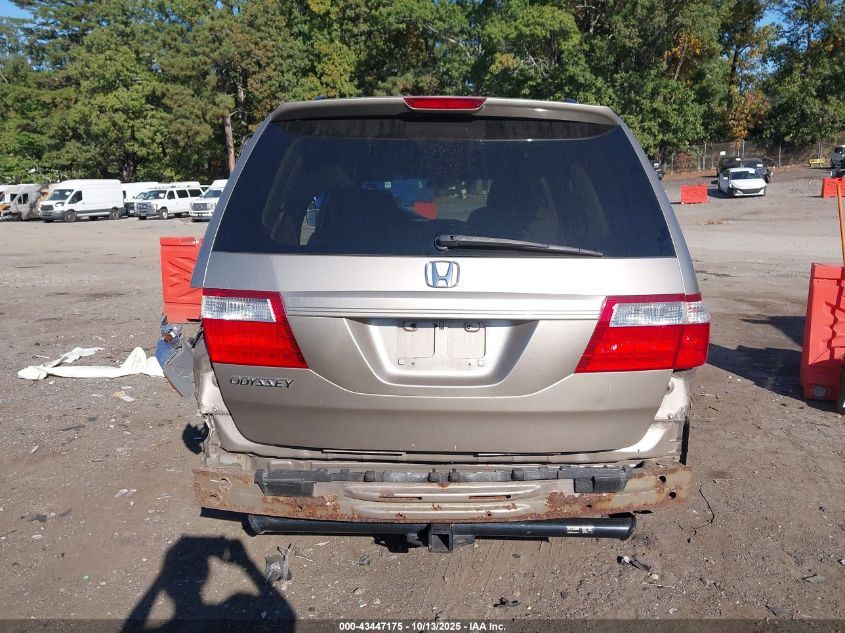 2007 Honda Odyssey Ex VIN: 5FNRL384X7B130161 Lot: 43447175