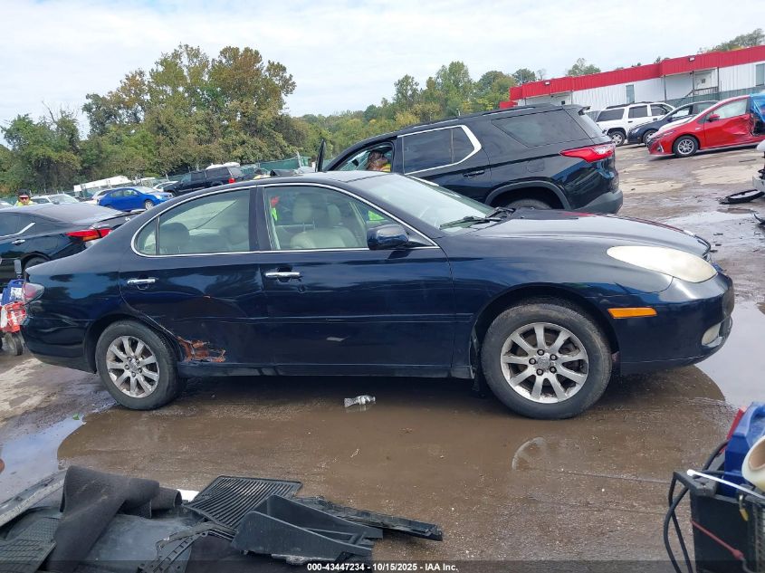 2004 Lexus Es 330 VIN: JTHBA30G145023931 Lot: 43447234