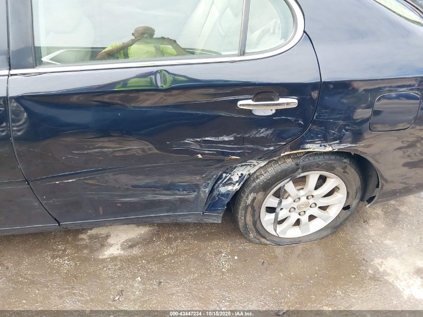 2004 Lexus Es 330 VIN: JTHBA30G145023931 Lot: 43447234