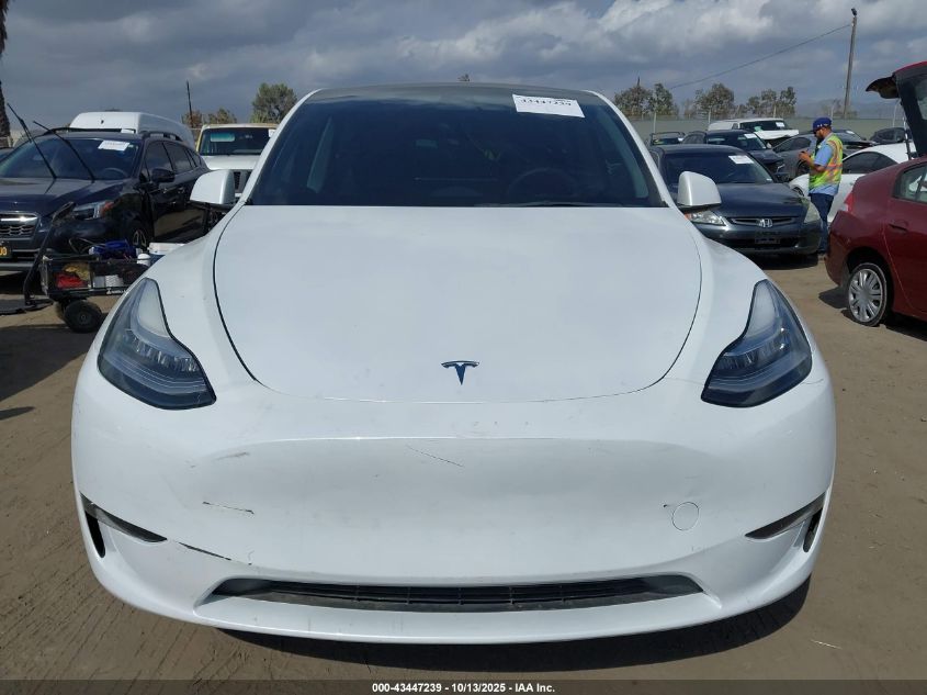 2023 Tesla Model Y Awd/Long Range Dual Motor All-Wheel Drive VIN: 7SAYGDEE5PA035557 Lot: 43447239