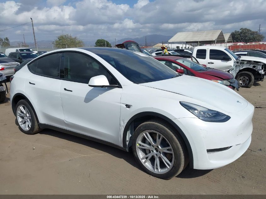 2023 Tesla Model Y Awd/Long Range Dual Motor All-Wheel Drive VIN: 7SAYGDEE5PA035557 Lot: 43447239