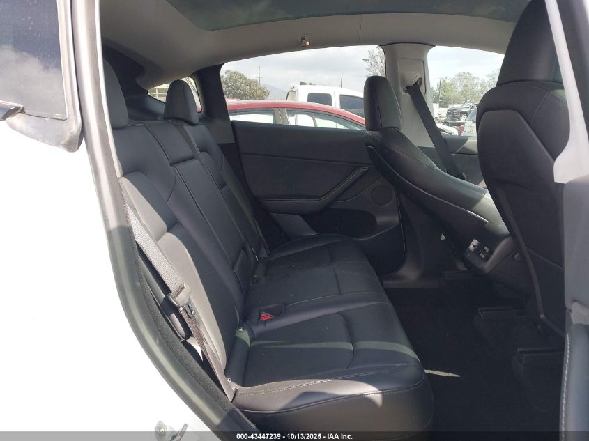 2023 Tesla Model Y Awd/Long Range Dual Motor All-Wheel Drive VIN: 7SAYGDEE5PA035557 Lot: 43447239