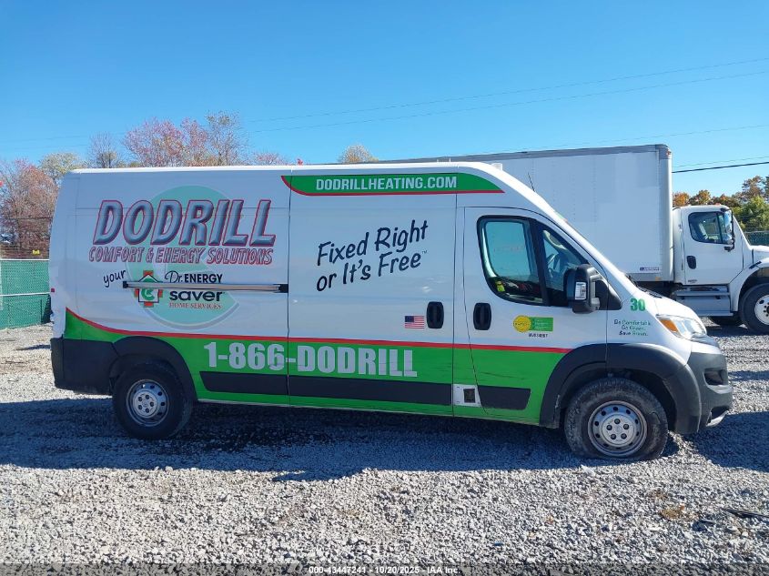 2023 Ram Promaster 2500 High Roof 159 Wb VIN: 3C6LRVDG6PE580127 Lot: 43447241