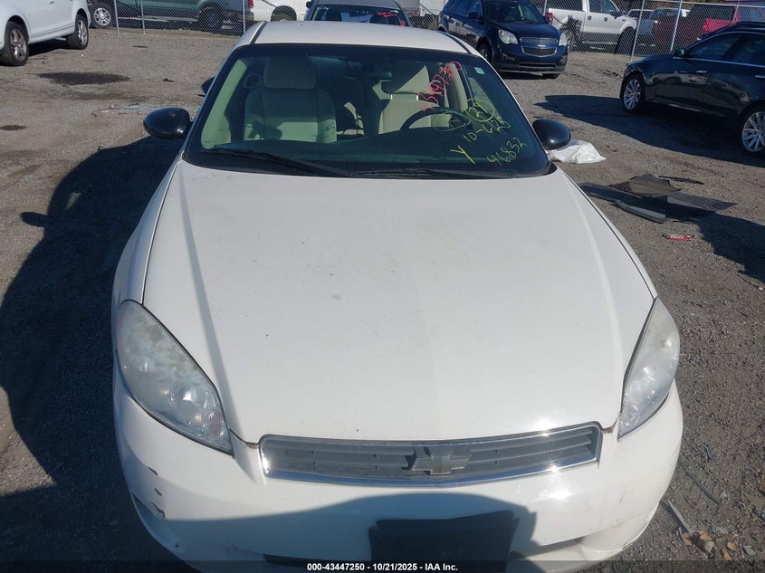 2007 Chevrolet Monte Carlo Ls VIN: 2G1WJ15K379396182 Lot: 43447250