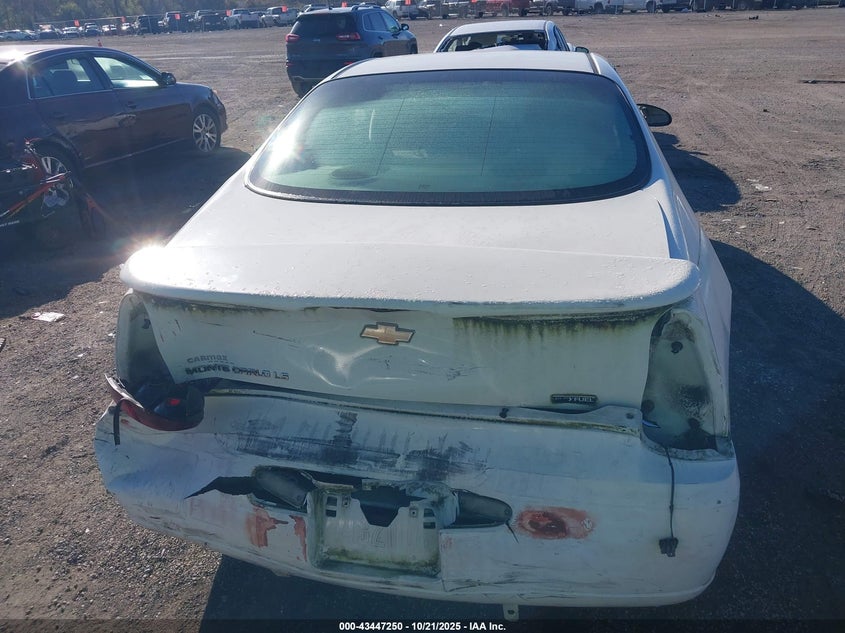 2007 Chevrolet Monte Carlo Ls VIN: 2G1WJ15K379396182 Lot: 43447250