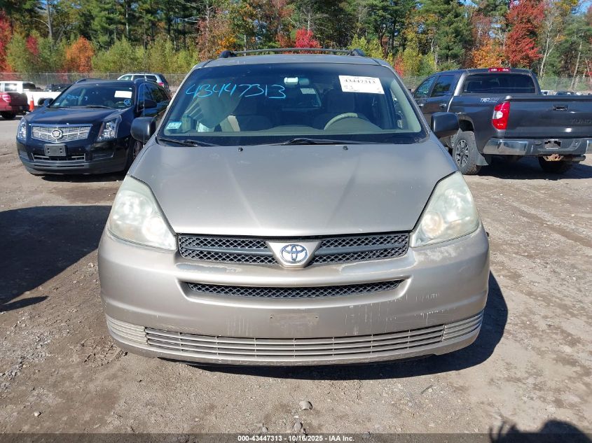 2004 Toyota Sienna Le VIN: 5TDBA23C64S018206 Lot: 43447313