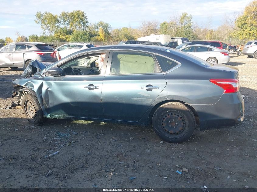 2016 Nissan Sentra Sv VIN: 3N1AB7AP5GY337091 Lot: 43447330