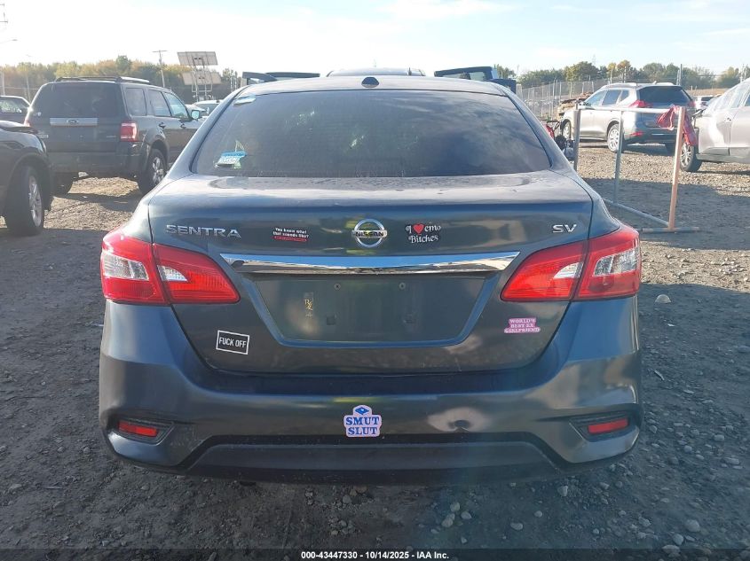 2016 Nissan Sentra Sv VIN: 3N1AB7AP5GY337091 Lot: 43447330