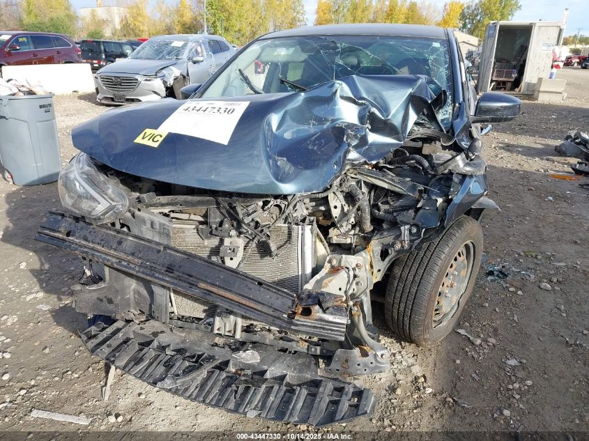 2016 Nissan Sentra Sv VIN: 3N1AB7AP5GY337091 Lot: 43447330