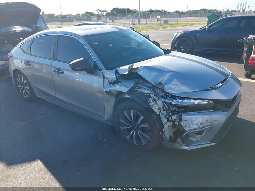 19XFL1H75NE001703 2022 Honda Civic Ex-L auction photo 1