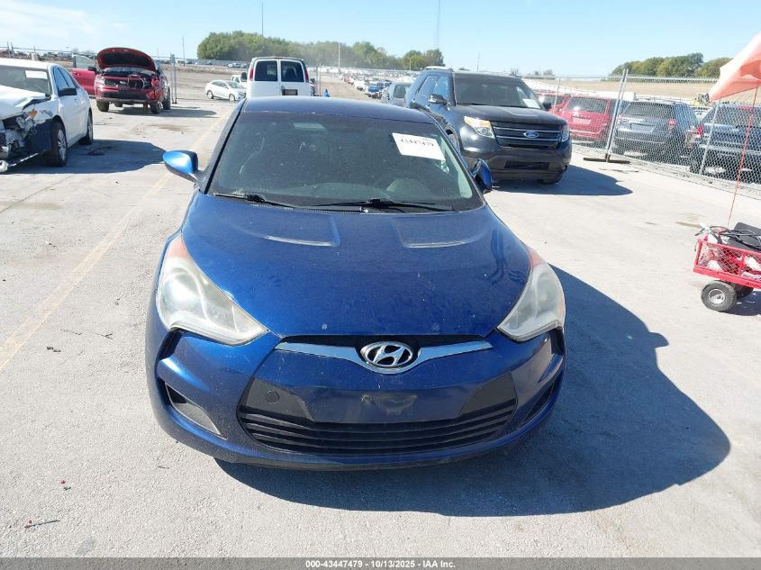 2015 Hyundai Veloster VIN: KMHTC6AD2FU241533 Lot: 43447479